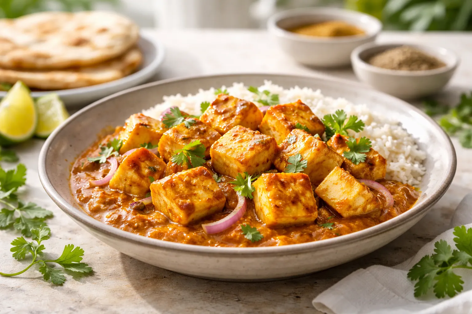 Paneer: Fresh Non-Melting Indian Cheese Rich in Complete Protein & Calcium