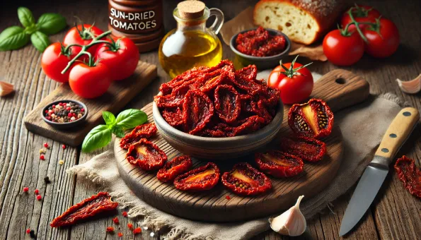 Tomates séchées : concentré d’umami et de lycopène