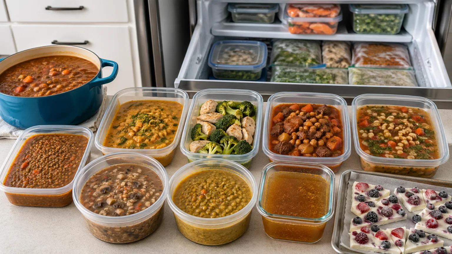 Freezer meal prep