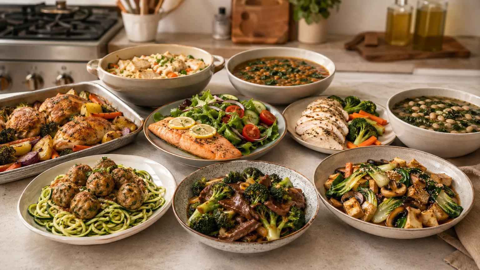 Healthy Dinners for the Week