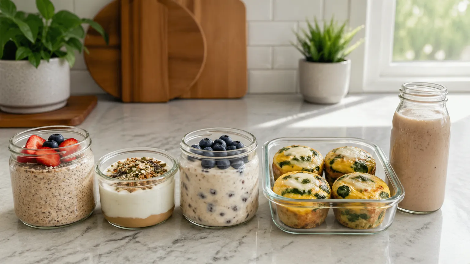 Meal prep doručak za 5 dana