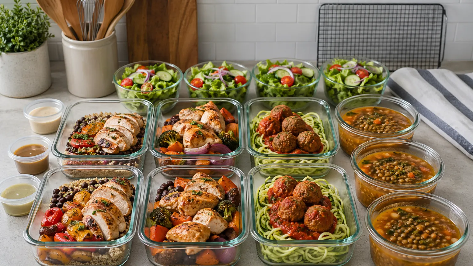 Meal prep plan za sedmicu