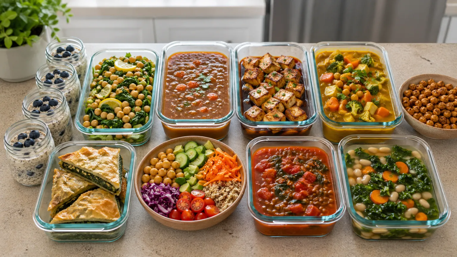 Vegetarijanski meal prep