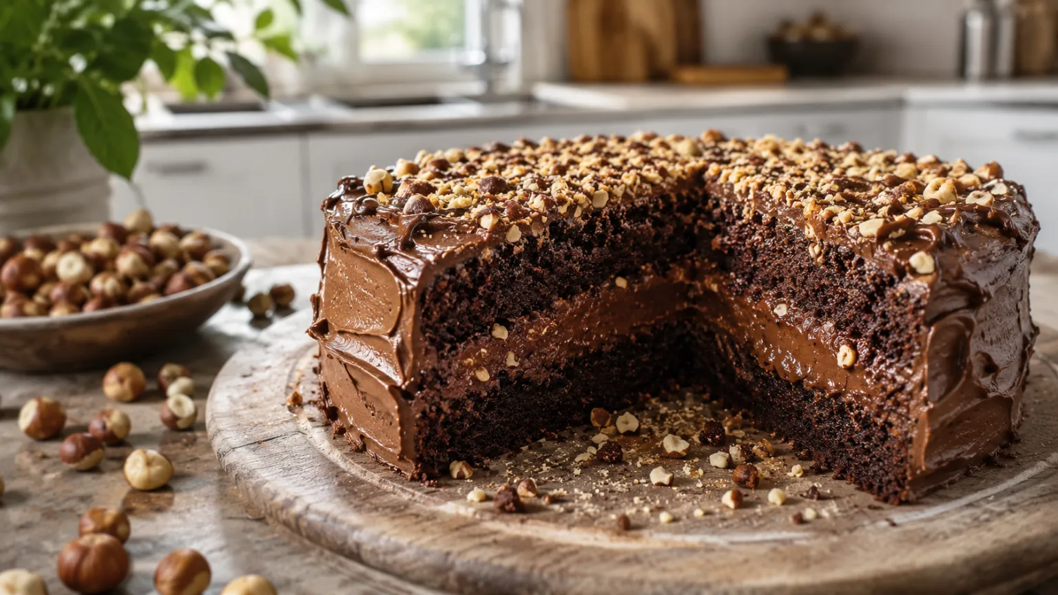 Chocolate Hazelnut Cake