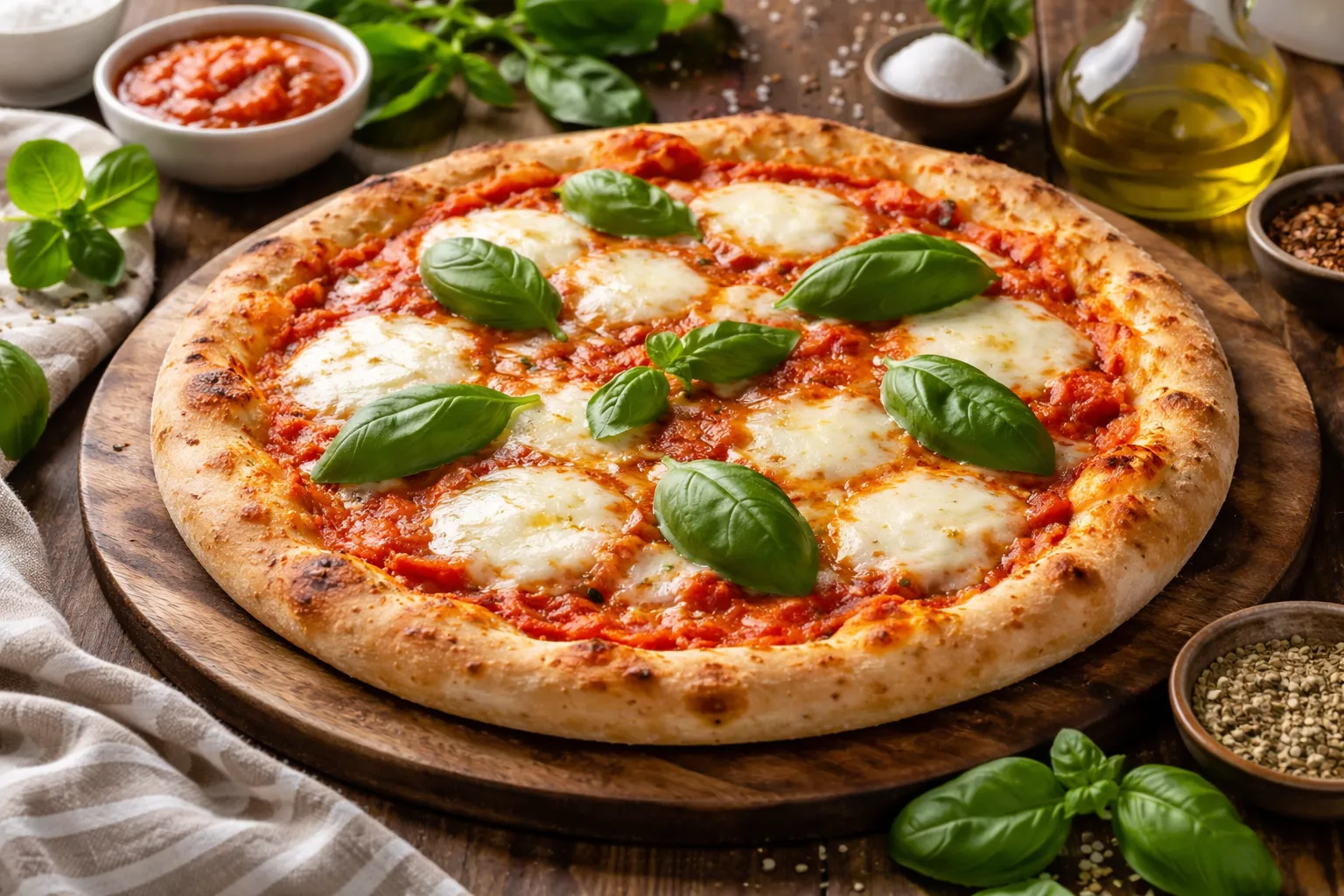 Klasična domaća Pizza Margherita