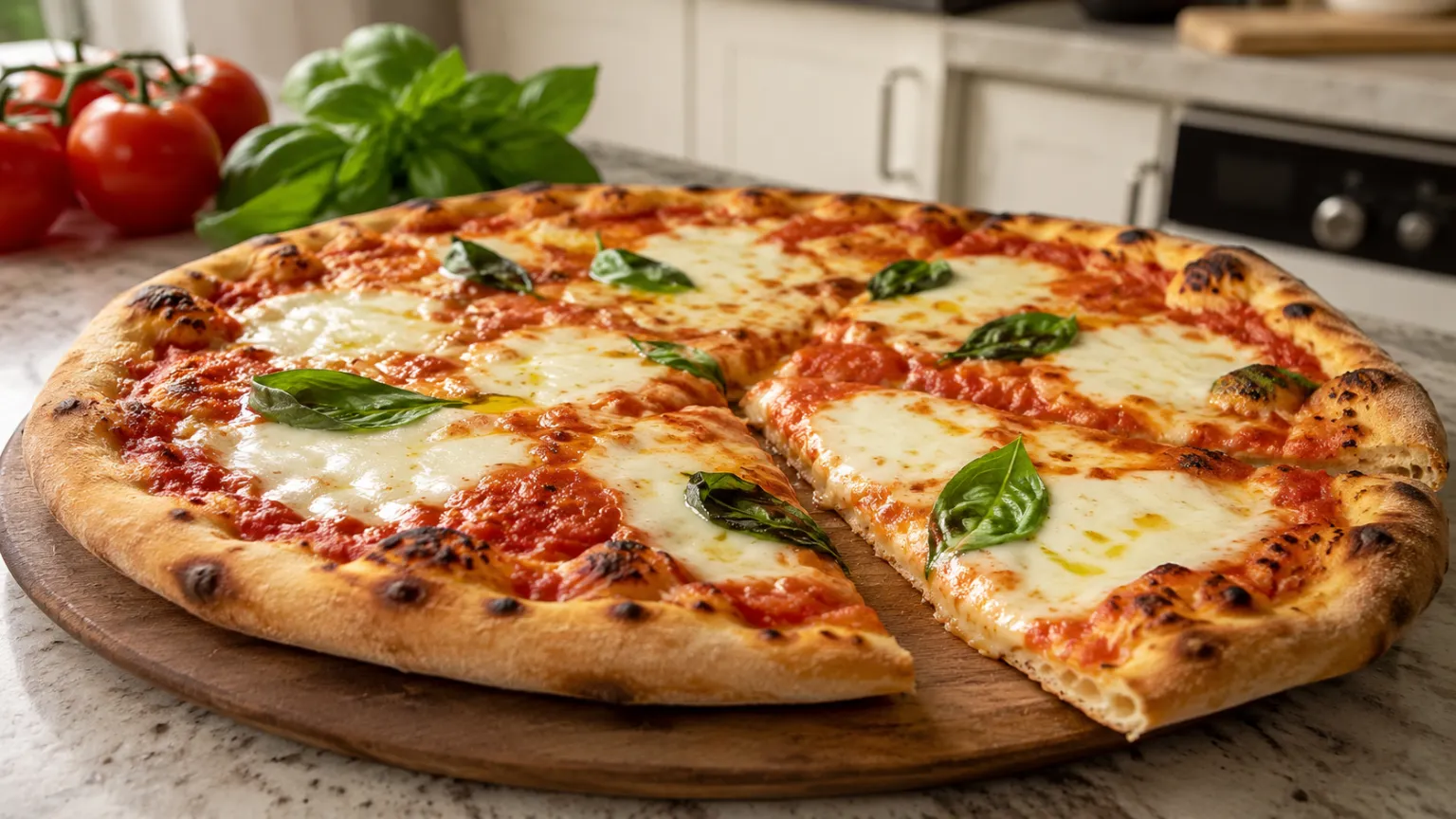 Classic Homemade Pizza Margherita