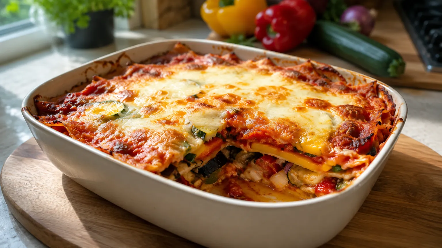 Roasted Vegetable Lasagna