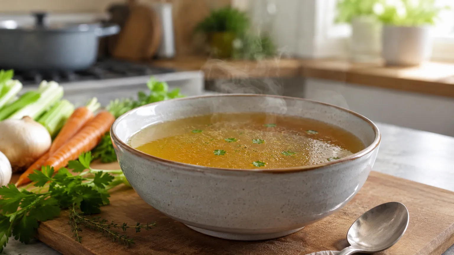 Homemade Vegetable Broth