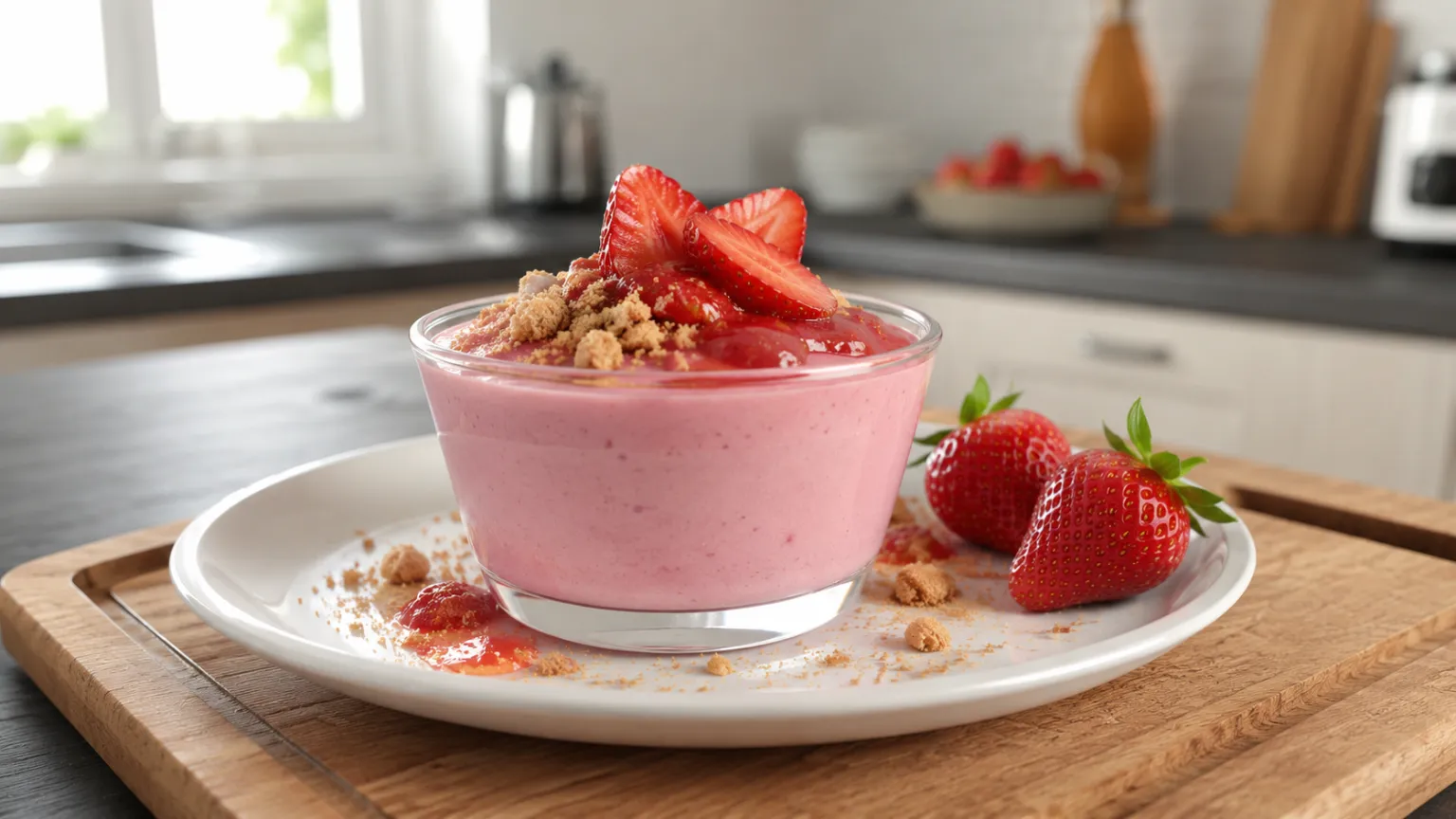 Strawberry Pudding