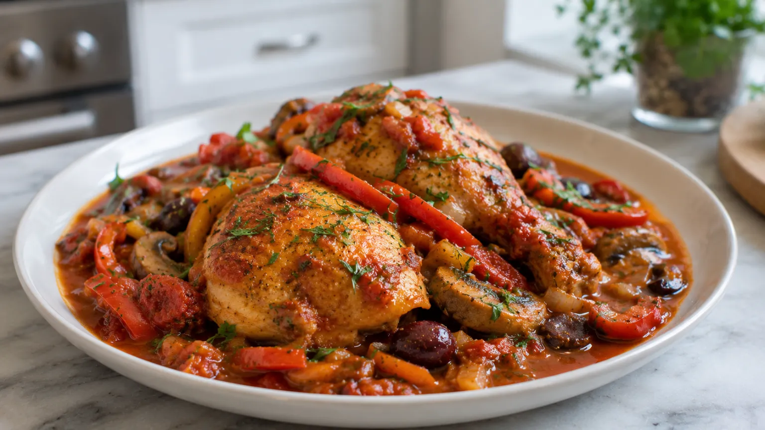 Chicken Cacciatore