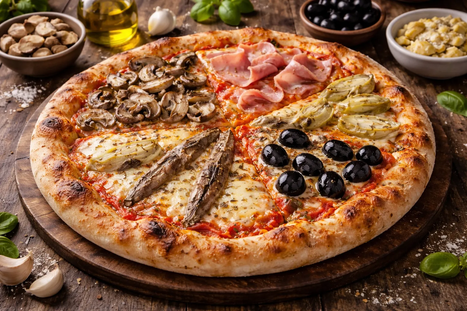 Classic Pizza Quattro Stagioni