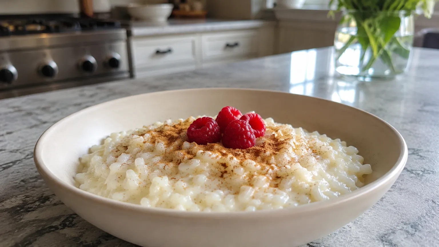 Vanilla Rice Pudding