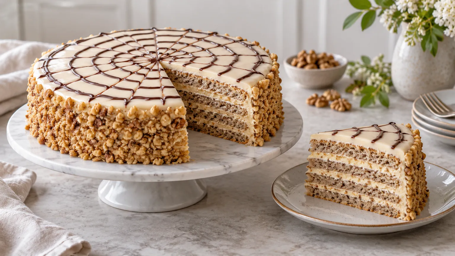 Esterházy Cake Recipe – Traditional Layer Cake
