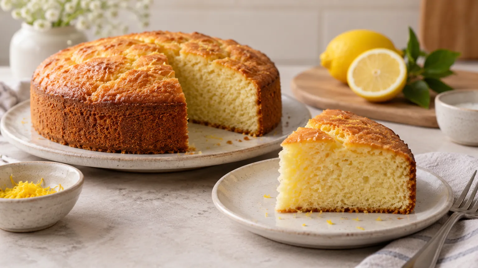 No-Mixer Yogurt Cake – Easy One-Bowl Recipe
