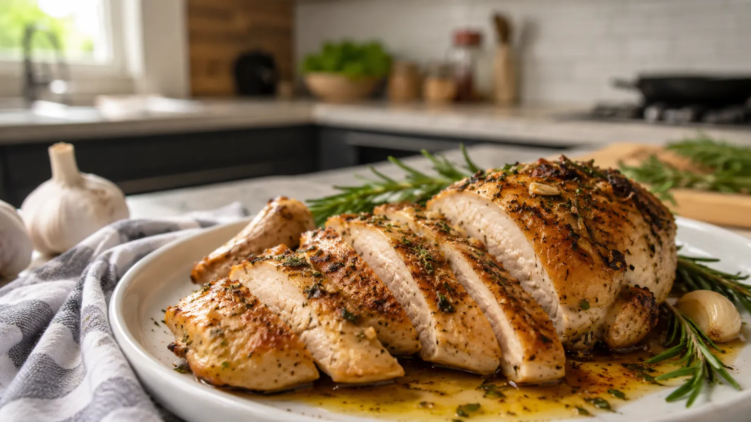 Keto Chicken in Olive Oil (Pan or Oven Method)