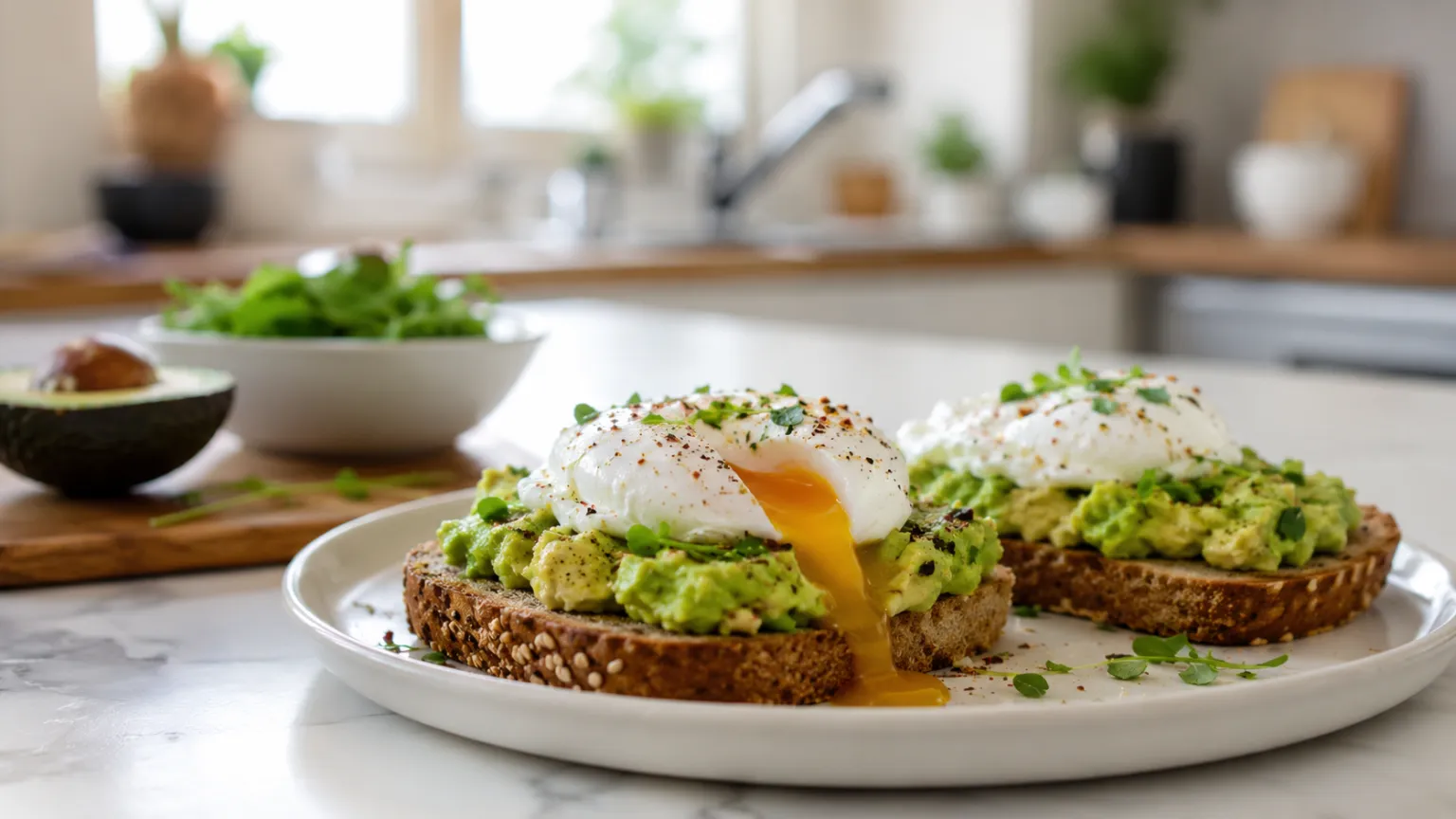Avocado Toast with Egg