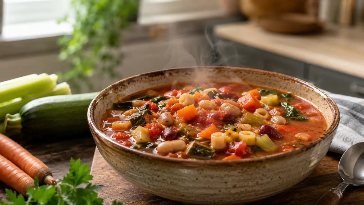 Hearty Vegetable Minestrone