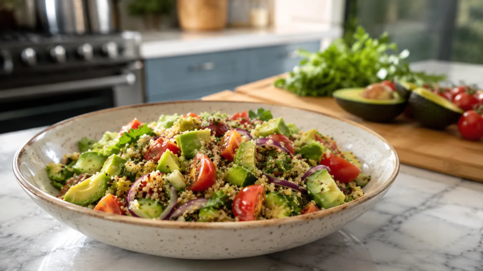 Quinoa Salad with Avocado