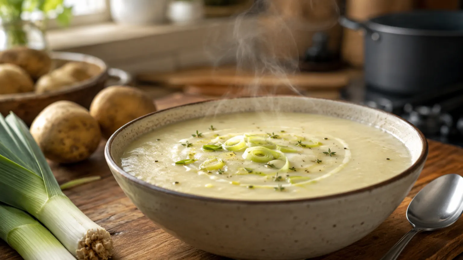 French Potato & Leek Soup
