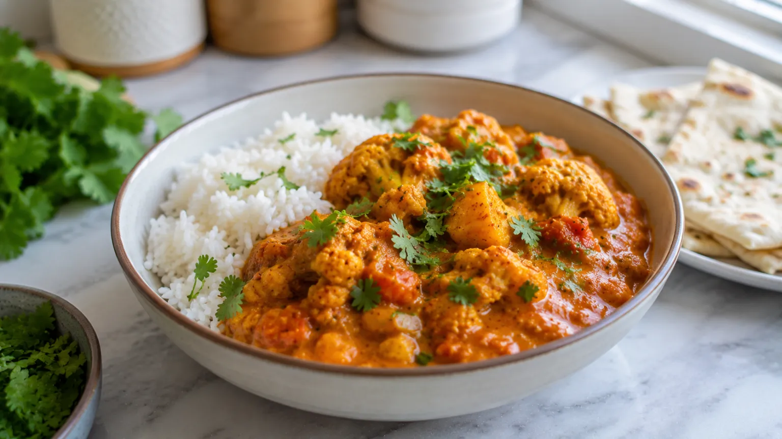 Vegan Cauliflower Tikka Masala