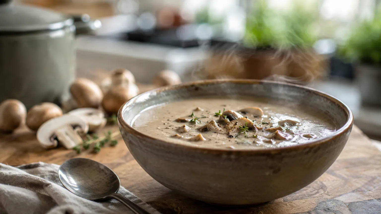 Vegan Mushroom Soup