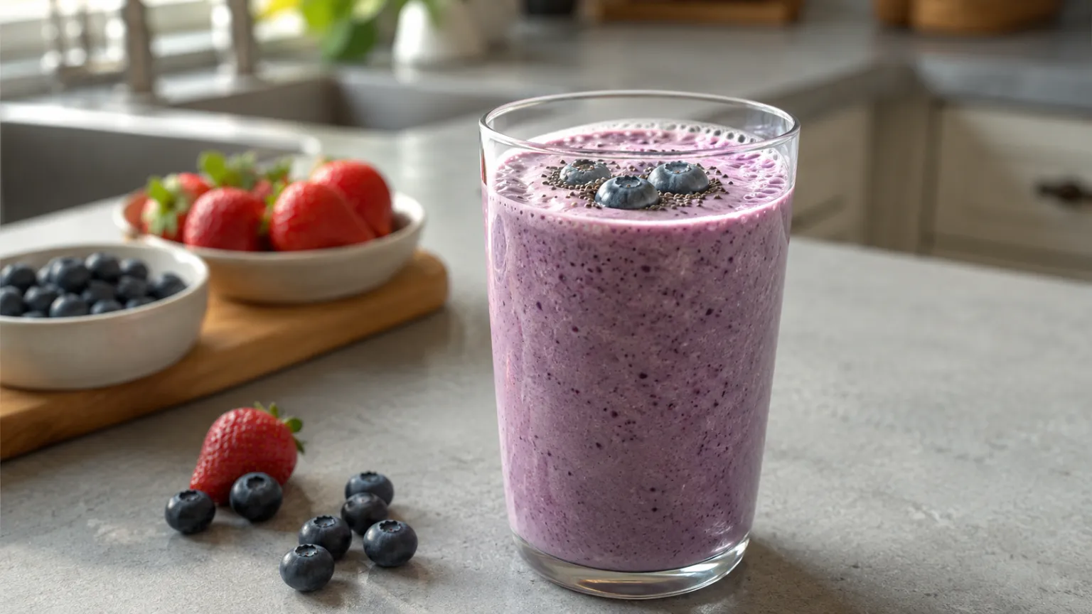 Smoothie za sitost: protein + vlakna (brz doručak, 5 min)