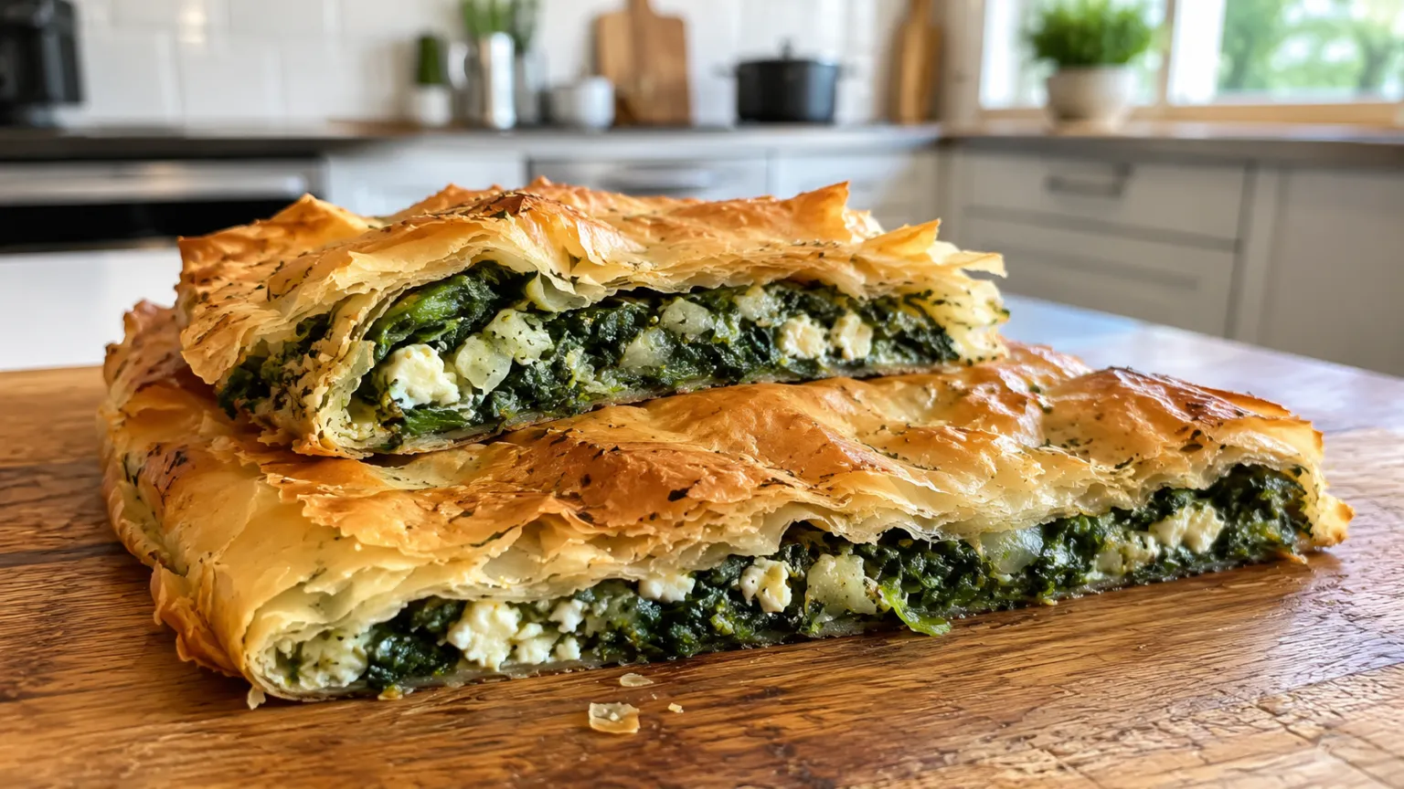 Vegetarian Spinach and Feta Pie