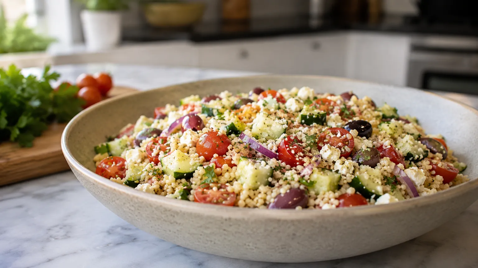Mediterranean Couscous Salad