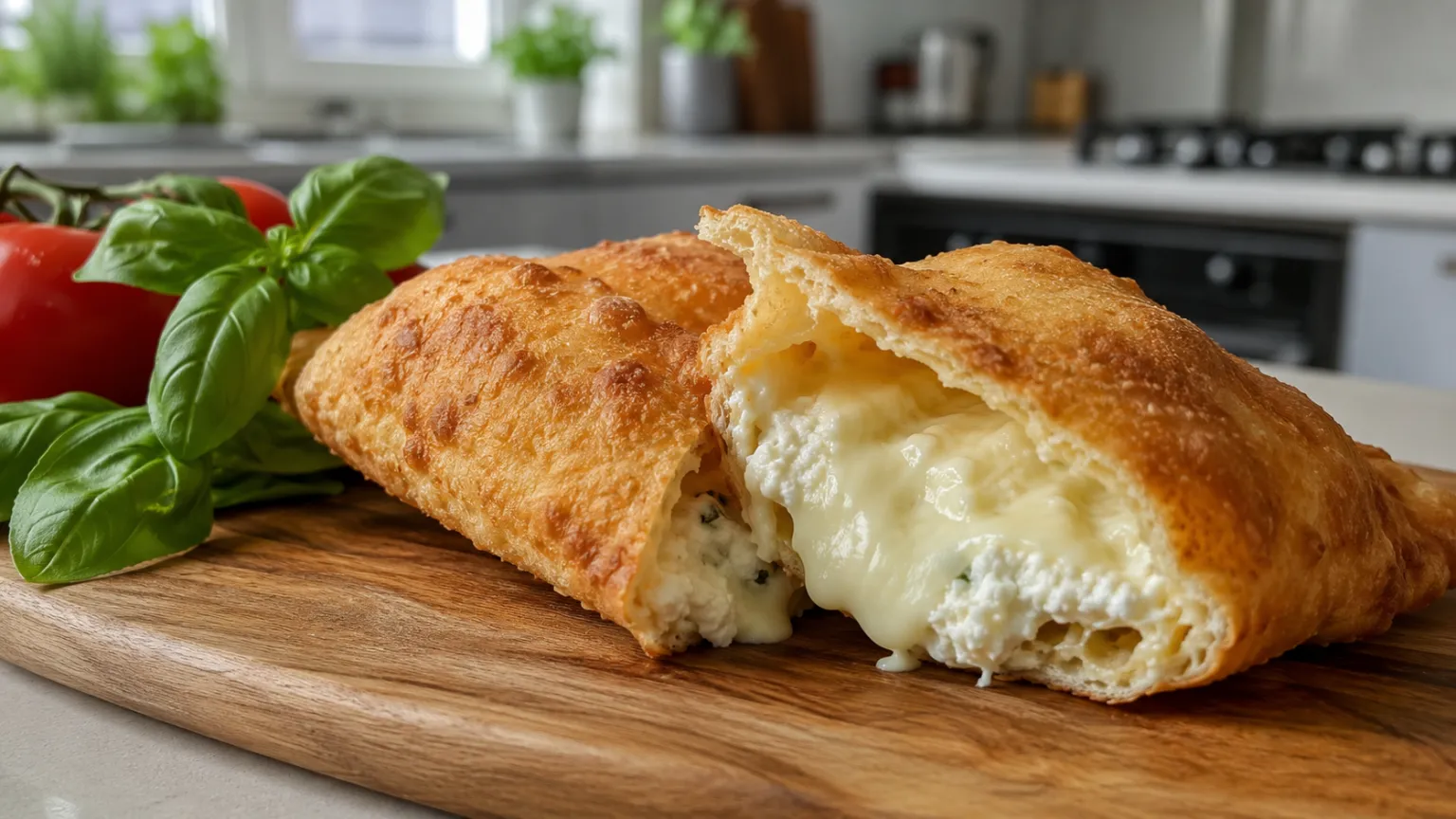 Calzone Fritto (Italian Fried Calzone)