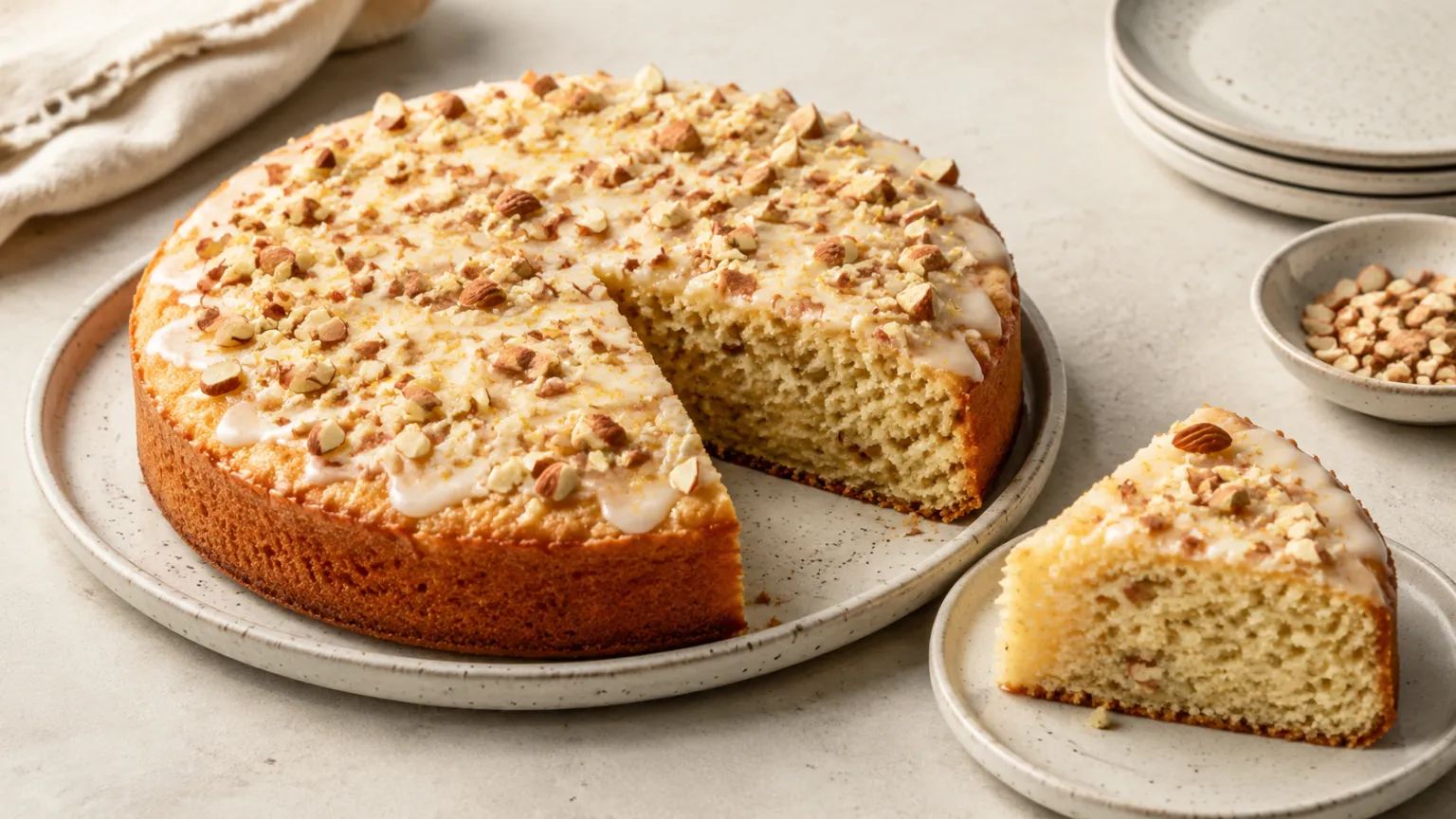 Lemon Almond Flour Cake Recipe – Healthy and Easy