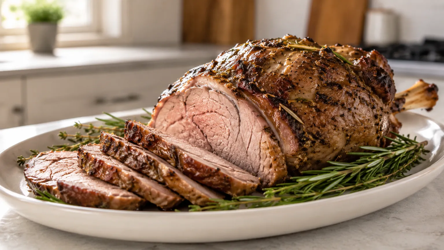 Keto Oven-Roasted Lamb