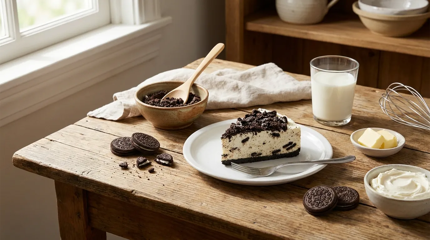 No-Bake Oreo Cheesecake Recipe – Easy Homemade Method
