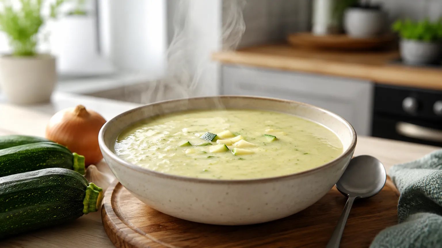 Creamy Bosnian Zucchini Soup