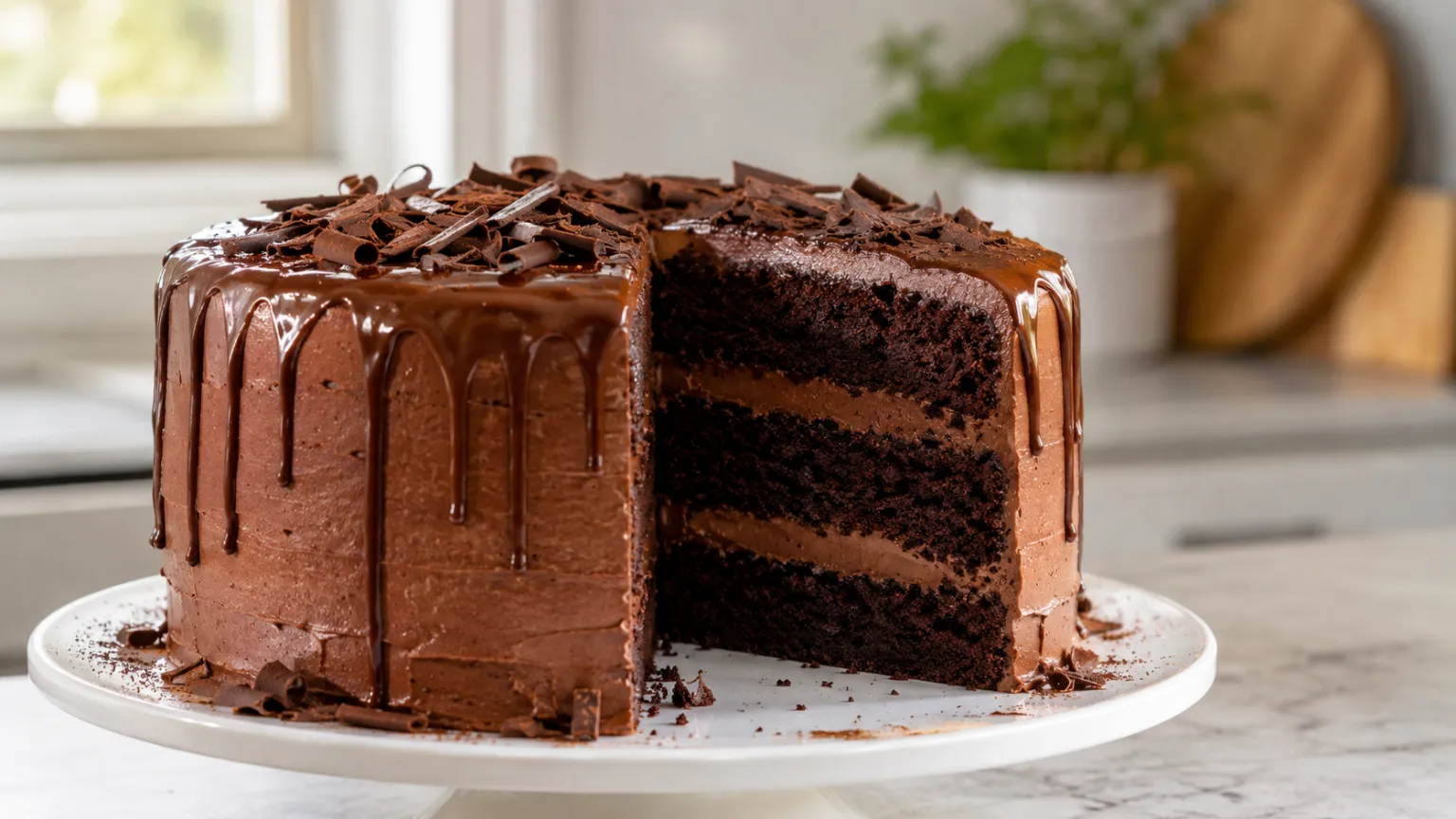 Triple Chocolate Cake