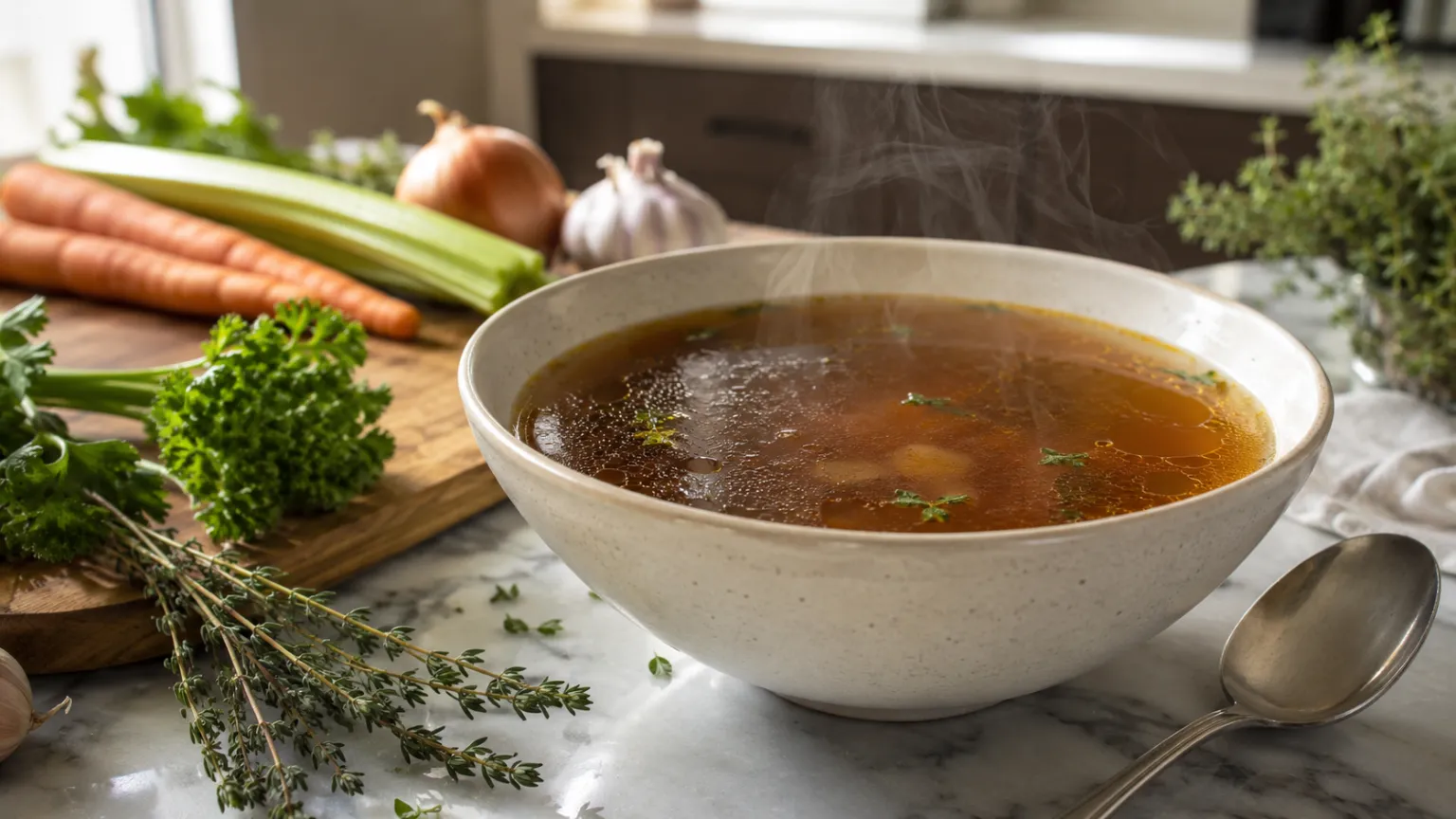 Homemade Beef Broth