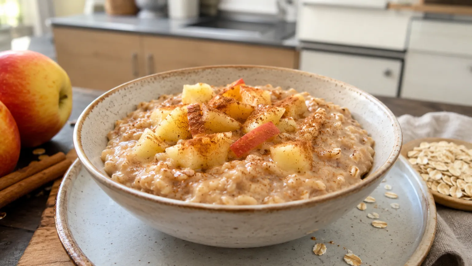Apple Cinnamon Oatmeal