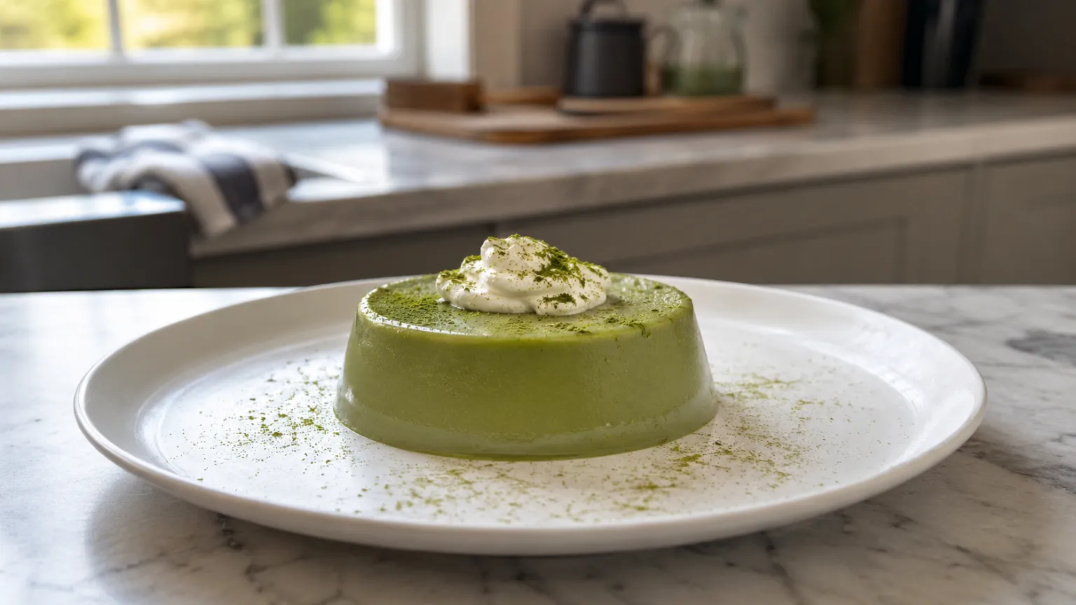 Matcha Pudding