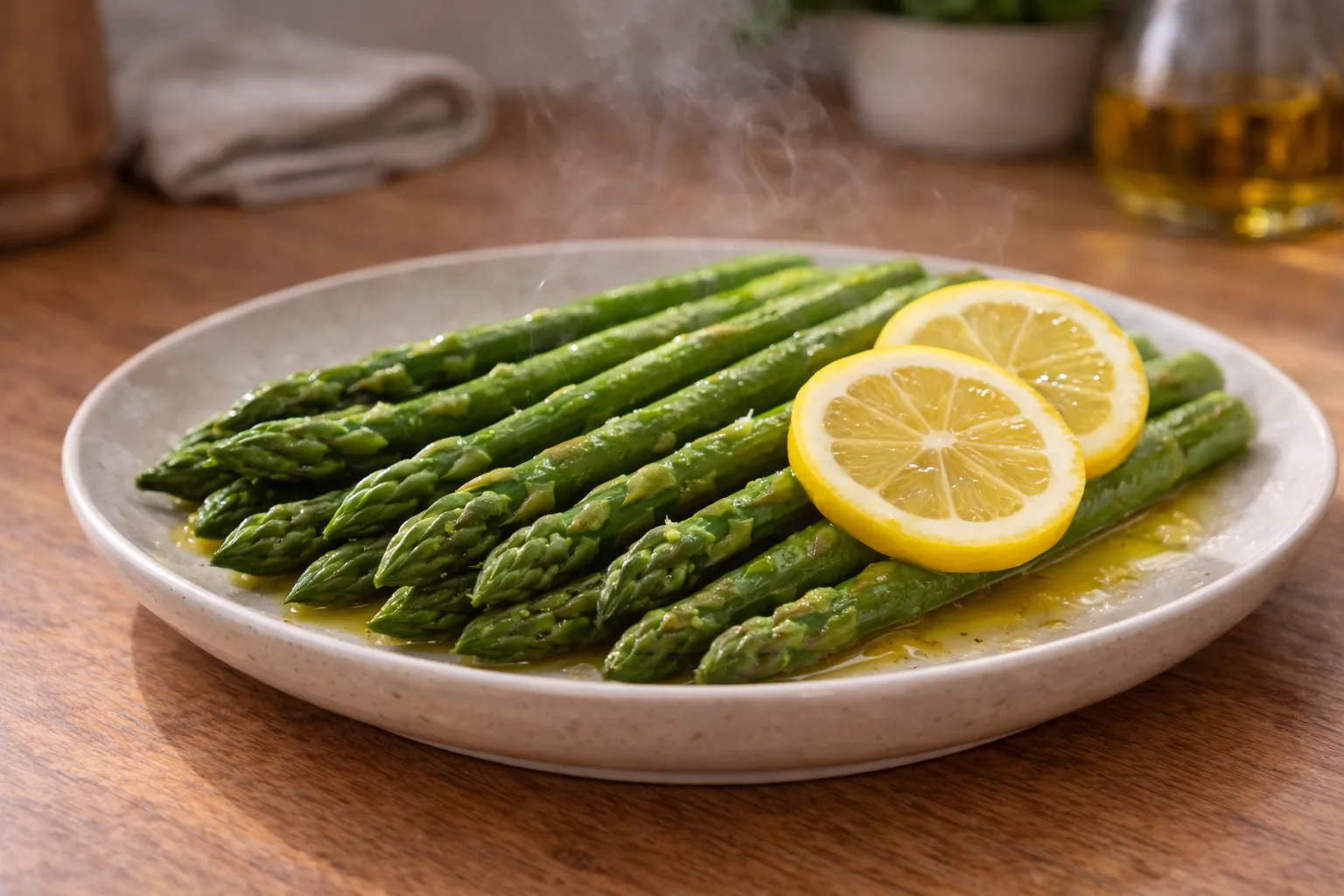 Šparoge na pari s limunom