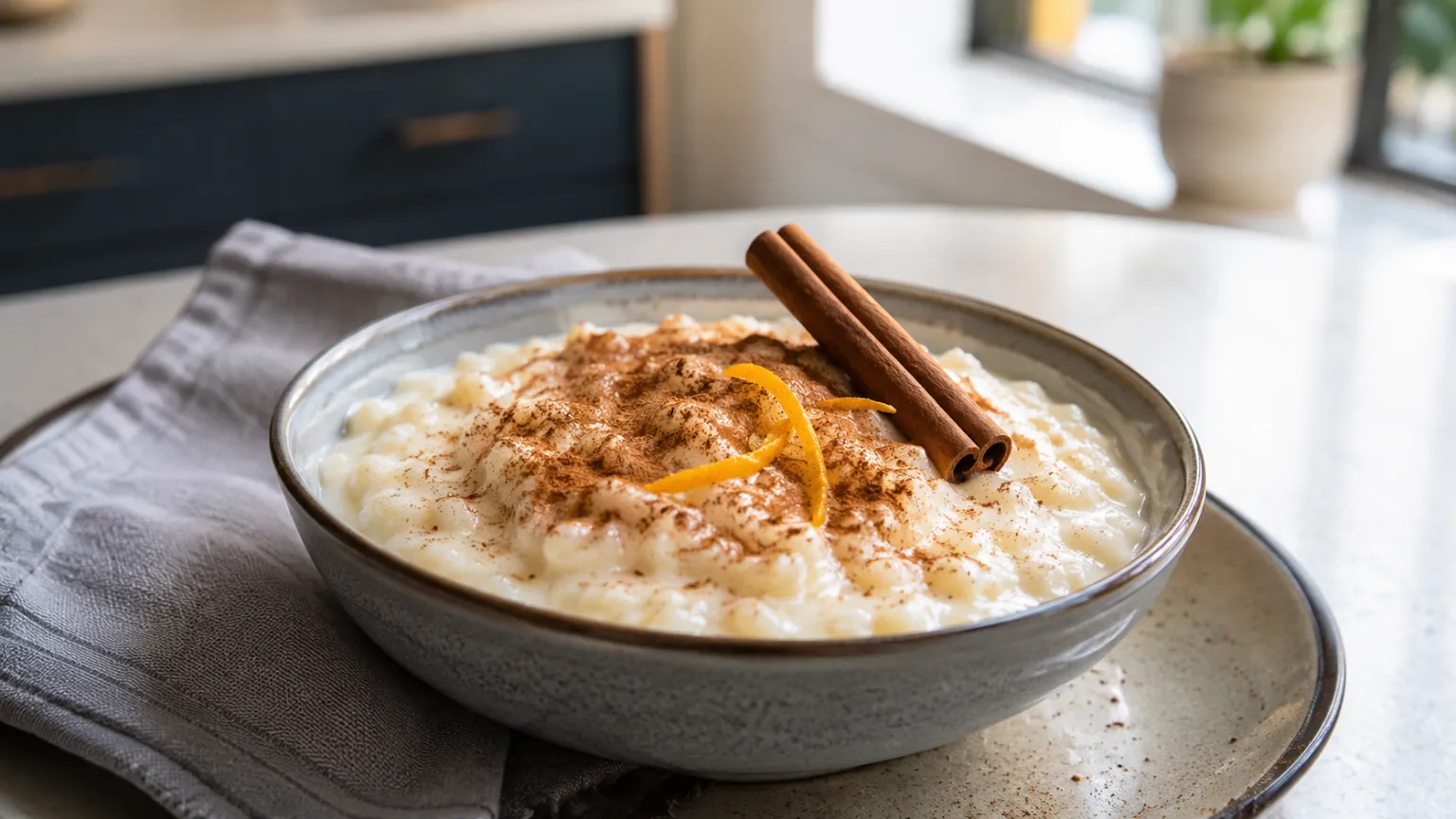 Spanish Rice Pudding (Arroz con Leche)