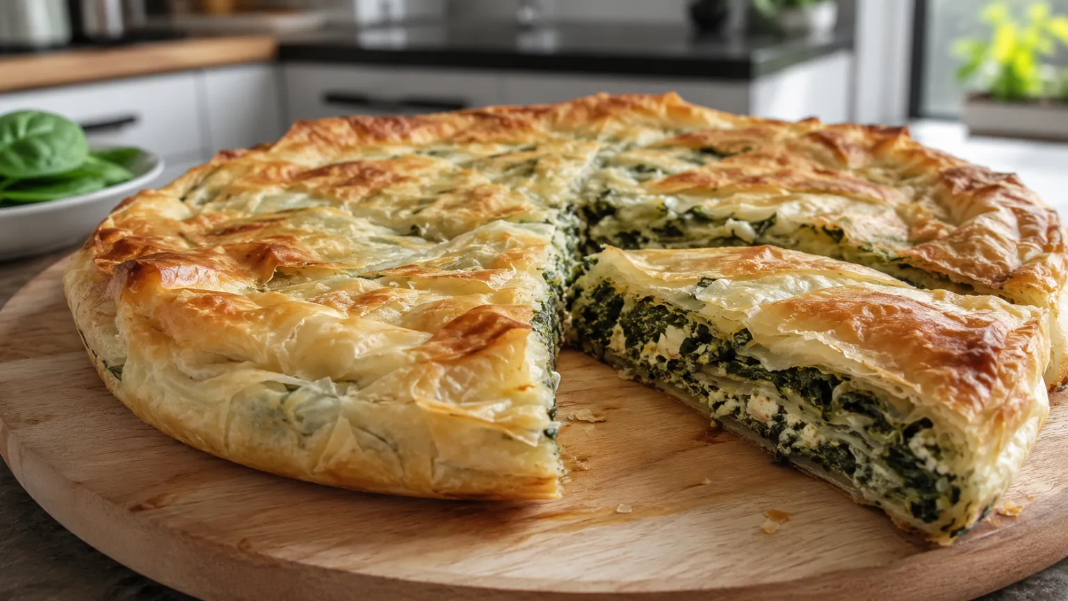 Spinach and Cheese Pie (Zeljanica)