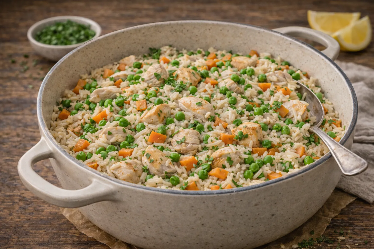 One-Pot Chicken & Rice Pilaf