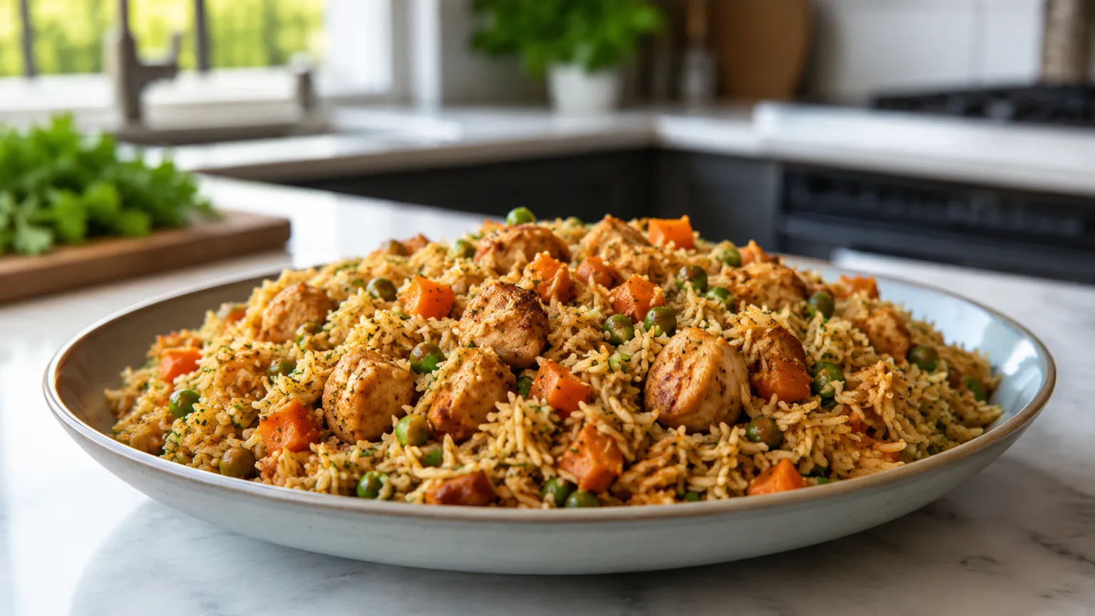 One-Pot Chicken & Rice Pilaf