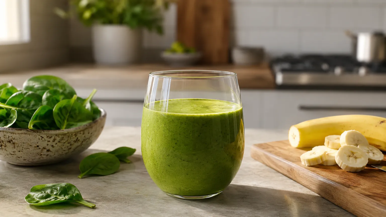 Spinach Banana Smoothie