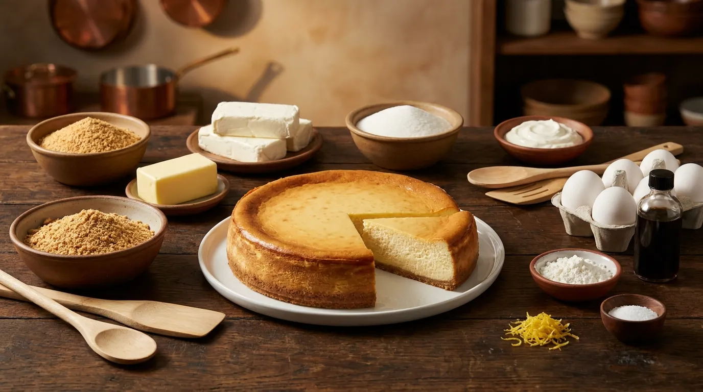 Klassischer New York Cheesecake – einfaches gelingsicheres Rezept