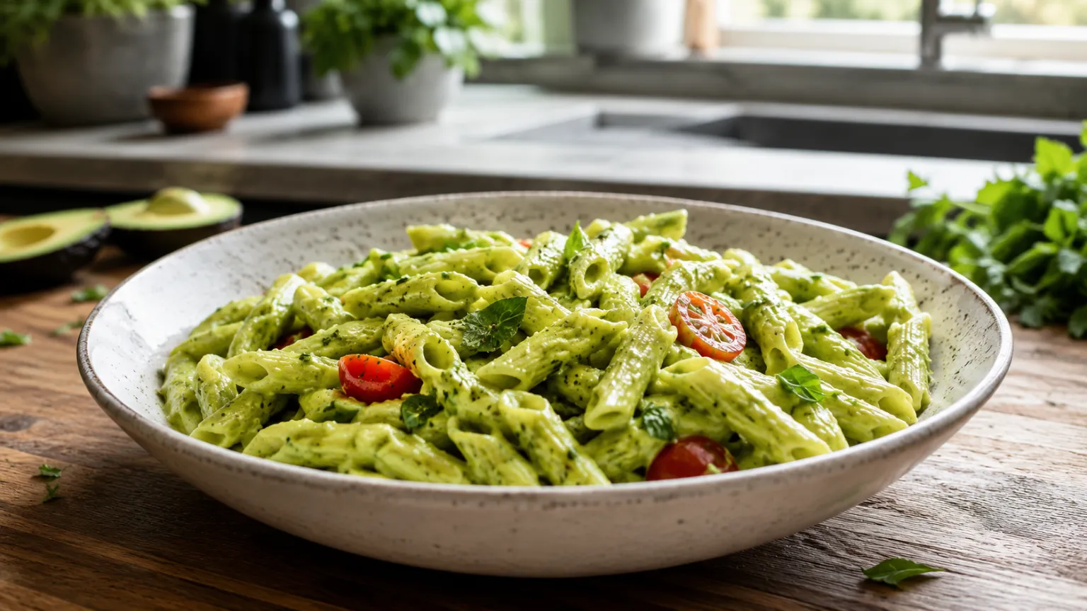 Vegan Avocado Pasta