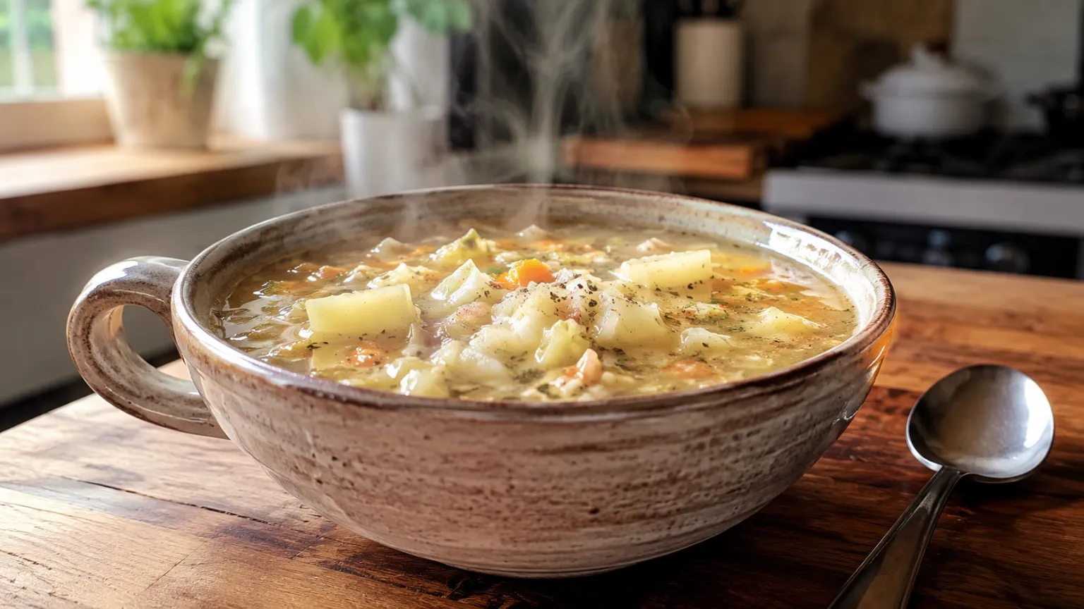 Hearty Cabbage & Potato Soup