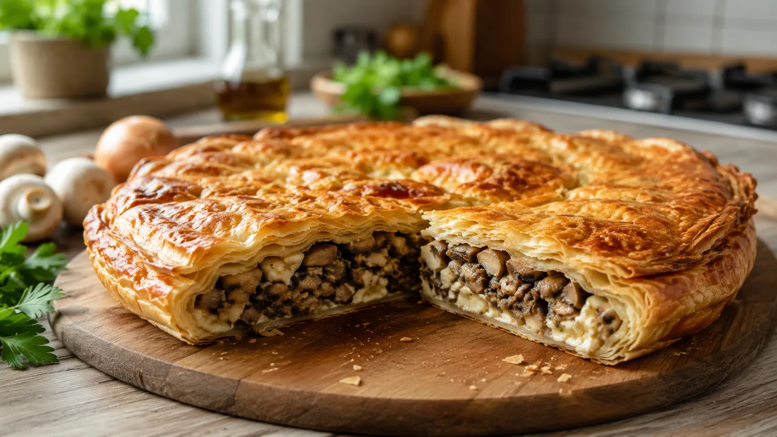 Mushroom Pie