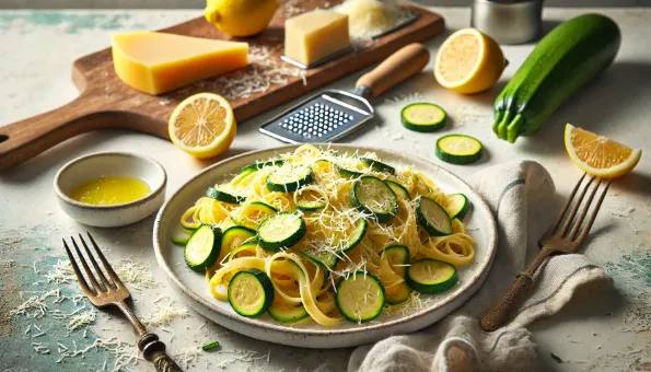 Tjestenina s tikvicama i limunom