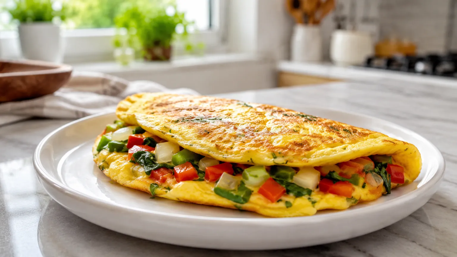 Vegetable Omelette
