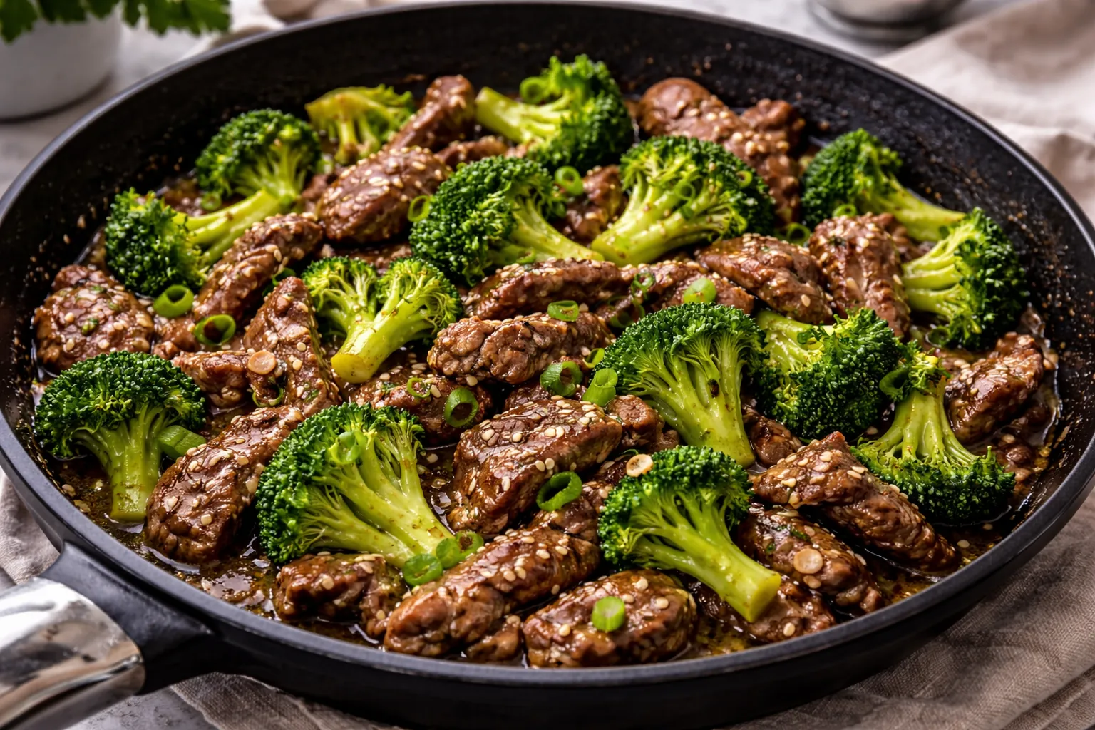 Keto Beef with Broccoli